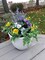 12 Bundles Artificial Pansy Flowers Indoor Outdoor Decor Mixed Color Silk Flowers for Window Box Porch Home Garden Wedding Farmhouse Decor